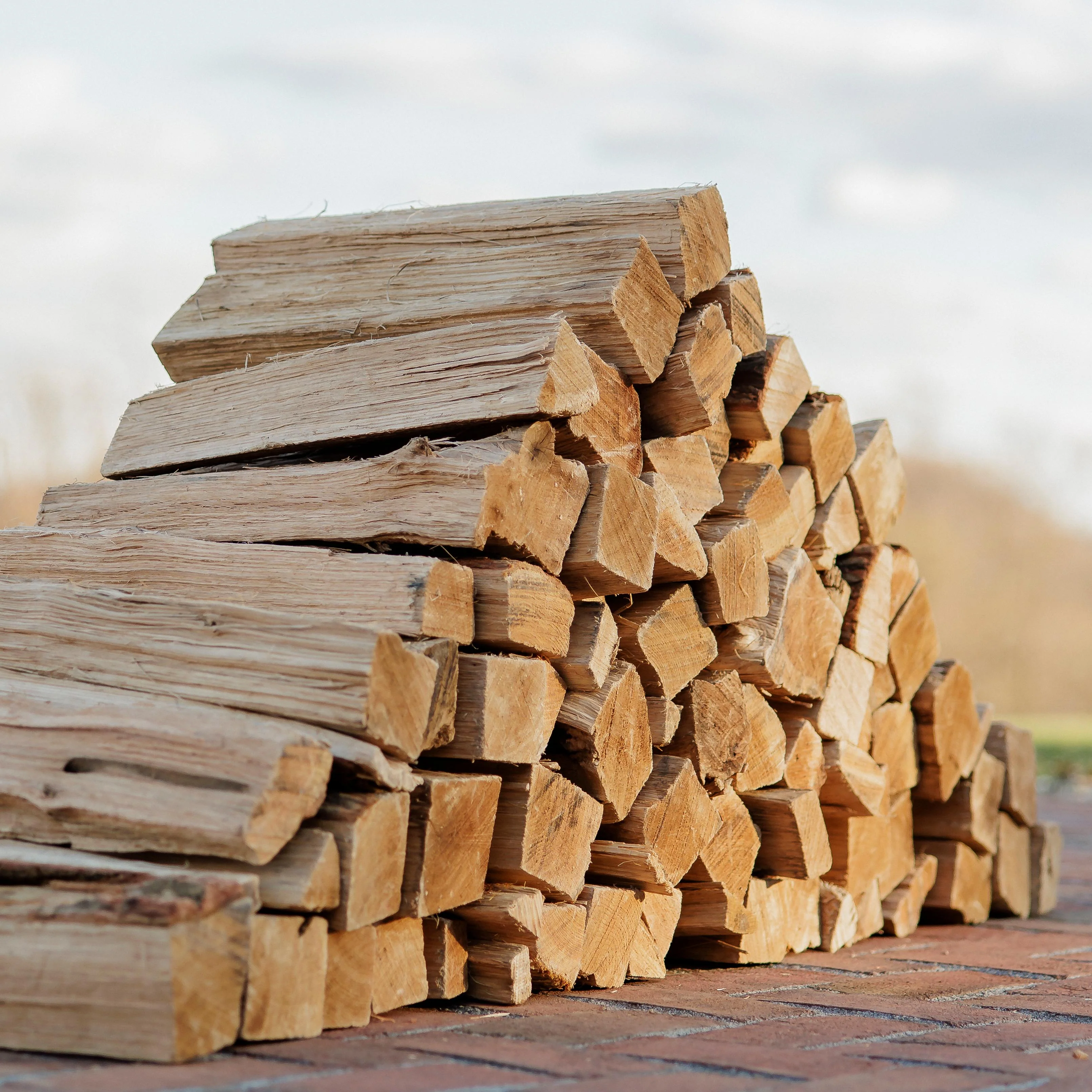 Cut and split firewood on a Wasatch Front property